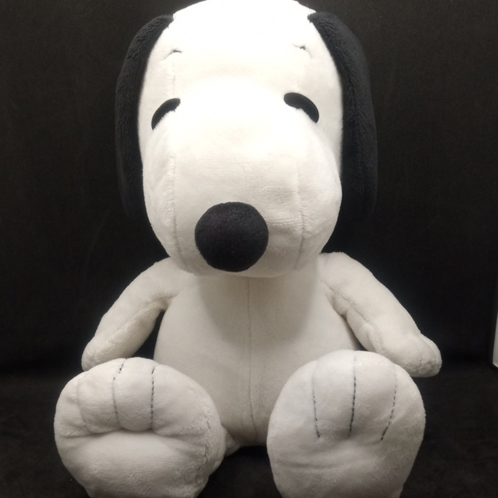 Kohl's White and Black Stuffed Animal Plush Toy